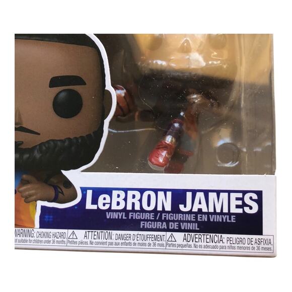 Funko POP! Movies: Space Jam A New Legacy Lebron James Leaping Collectible #1182 - Picture 4 of 12